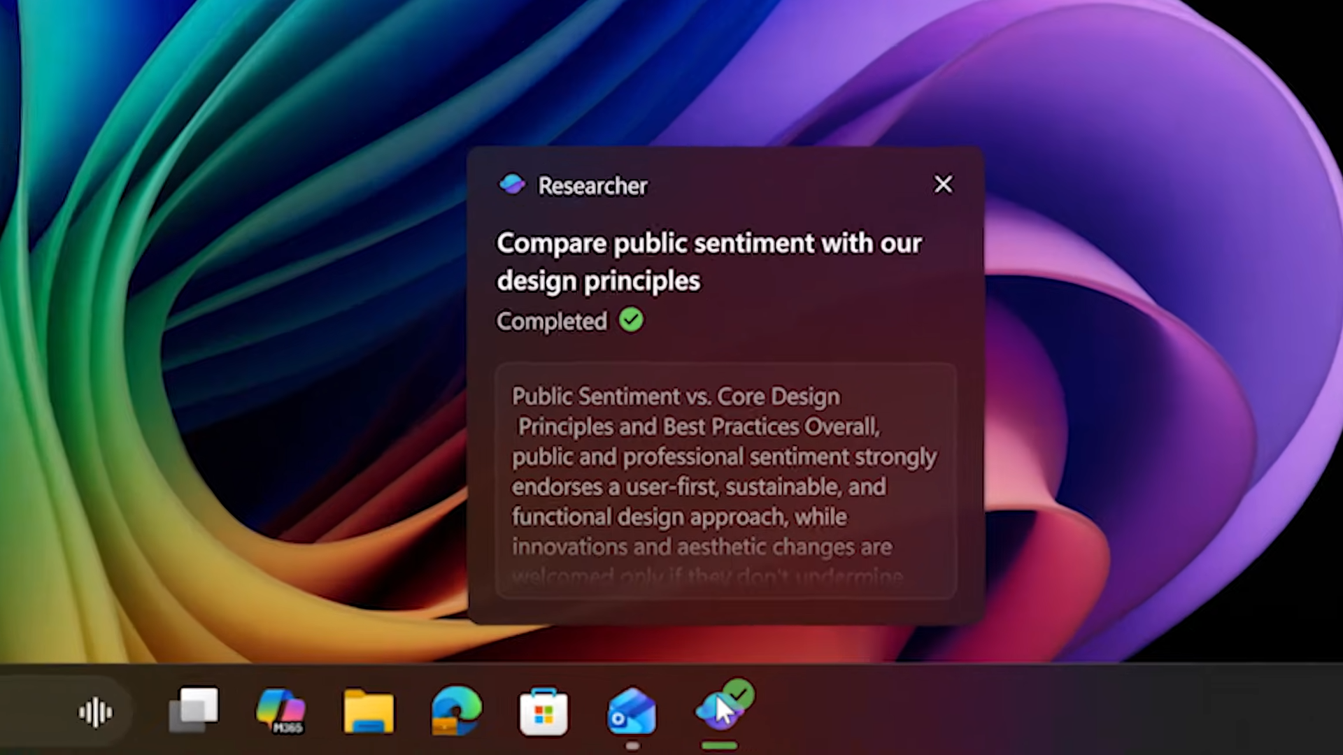 Immagine pubblicata in relazione al seguente contenuto: Microsoft aggiunge Copilot e i suoi agenti AI alla task bar di Windows 11 | Nome immagine: news37145_Windows-11_Copilot_Agenti_AI_3.png